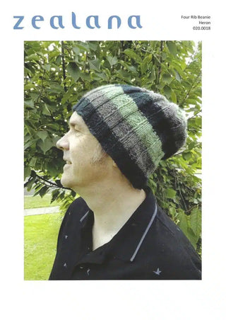 Four Rib Beanie Pattern