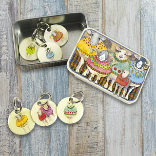 Stitch Markers In A Pocket Tin