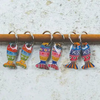 Knitting Stitch Markers (Set of 6)
