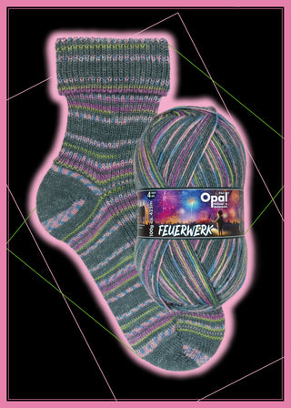 Opal Feuerwerk 4ply