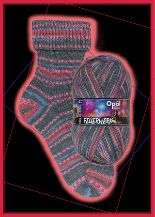 Opal Feuerwerk 4ply