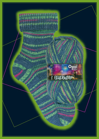 Opal Feuerwerk 4ply