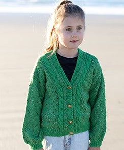 Child's Cable Cardigan Pattern 1224