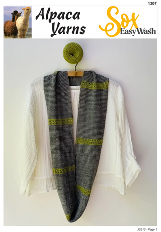 Knitted Loop Cowl Pattern 1307