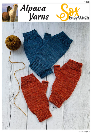 Fingerless Mitt Pattern 1308