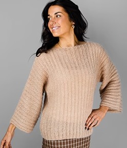 Rib Throw Over Top Pattern