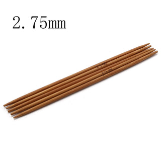 Bamboo Double Pointed Needles 13cm