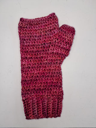 Crocheted Fingerless Mitts