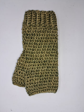 Crocheted Fingerless Mitts