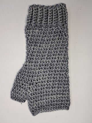 Crocheted Fingerless Mitts