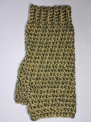 Crocheted Fingerless Mitts