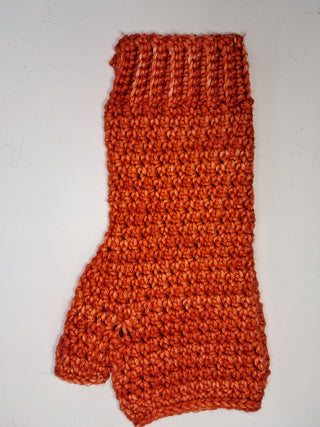 Crocheted Fingerless Mitts