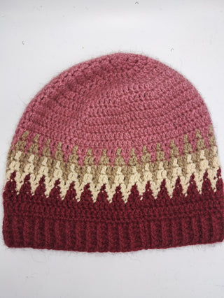 Knit and Crochet Beret/Beanie