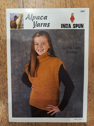 Knit Tabard Pattern 2607