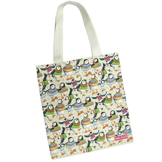 Cotton Canvas Knitting & Project Tote Bag