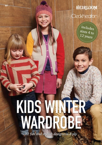 367 Kids Winter Wardrobe  8 ply