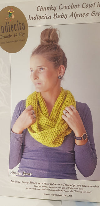 Chunky Crochet Cowl Pattern 2522