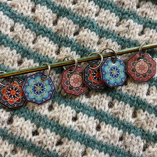 Knitting Stitch Markers (Set of 6)