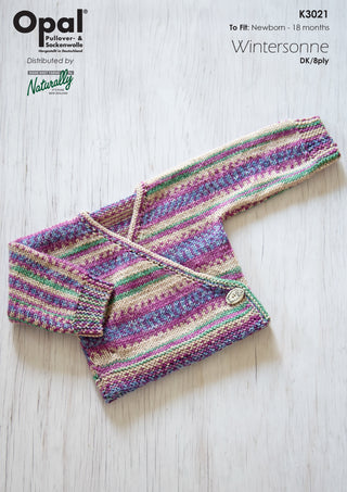 Baby Crossover Jacket Pattern K3021