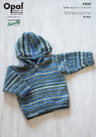 Baby Hoodie Pattern K3025