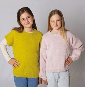 Child's Halo Crop Sweater or Top Pattern 3306