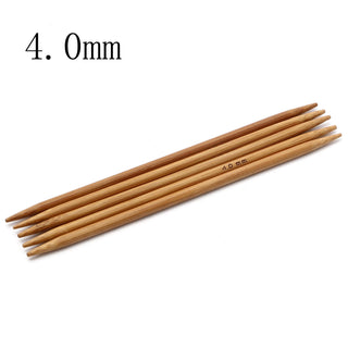 Bamboo Double Pointed Needles 13cm