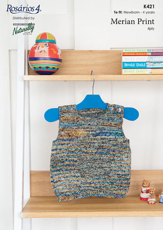 Baby Vest Pattern K421