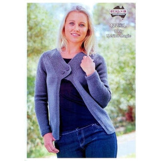 Two Button Cardigan Pattern 422