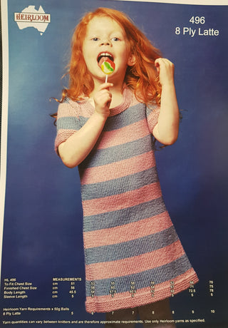 Child's Dress Pattern 496