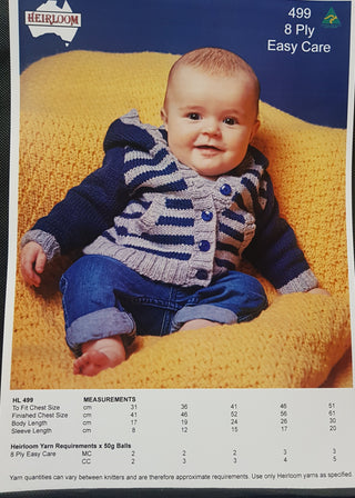 Baby Hooded Cardigan 499