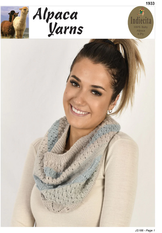 Sampler Cowl Pattern 1933