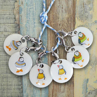 Stitch Markers In A Pocket Tin