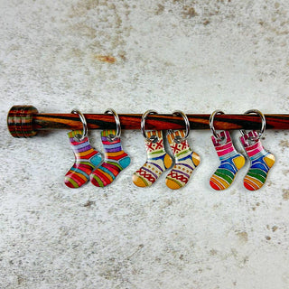 Knitting Stitch Markers (Set of 6)