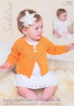 Baby Buttercup Cardigan Pattern 6053