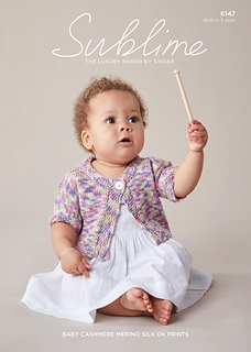 Baby Cardigan Pattern 6147