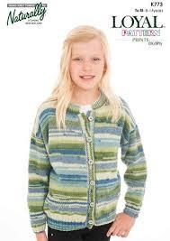 Child's Cardigan Pattern K773