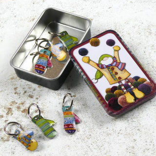 Stitch Markers In A Pocket Tin