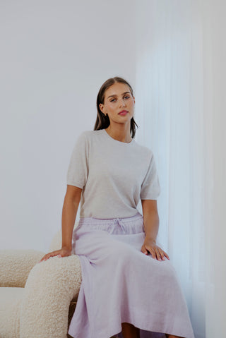 Mila Short Sleeve Crew Tee