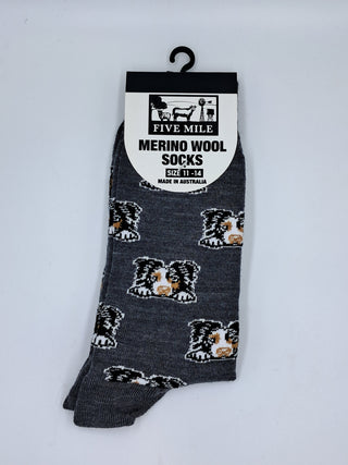 Motif Merino Socks