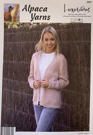Eyelet Cardigan Pattern 2007
