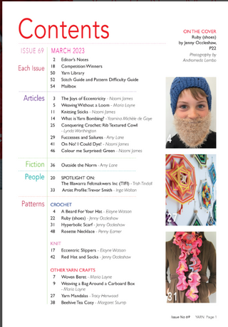 Yarn Magazine Issue 69 Eccentric