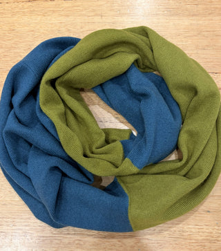 Cashmere Merino 2 Tone Infiniti Scarf