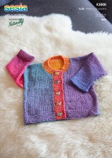 Baby Cardigan Pattern K3001