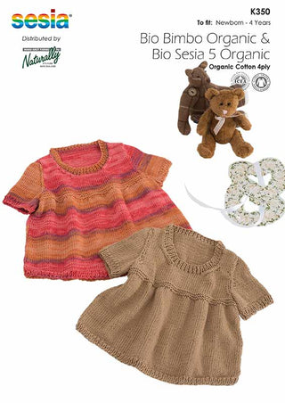 Baby Knitted Dress Pattern K350