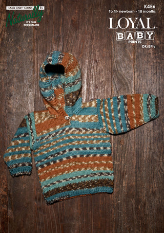 Baby Hooded Sweater K456