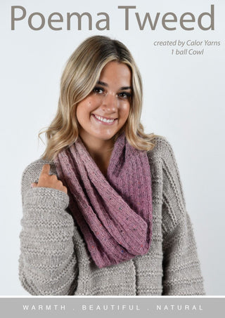 Knit Cowl Pattern CY200