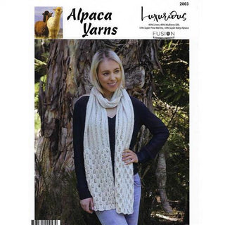 Lace Scarf Pattern LF2003