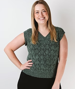 Lacy V-Neck Vest Pattern 2026