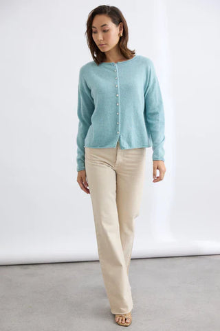 Reverse Button Cardi