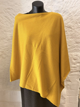 Flo Stone Cashmere/Wool Poncho